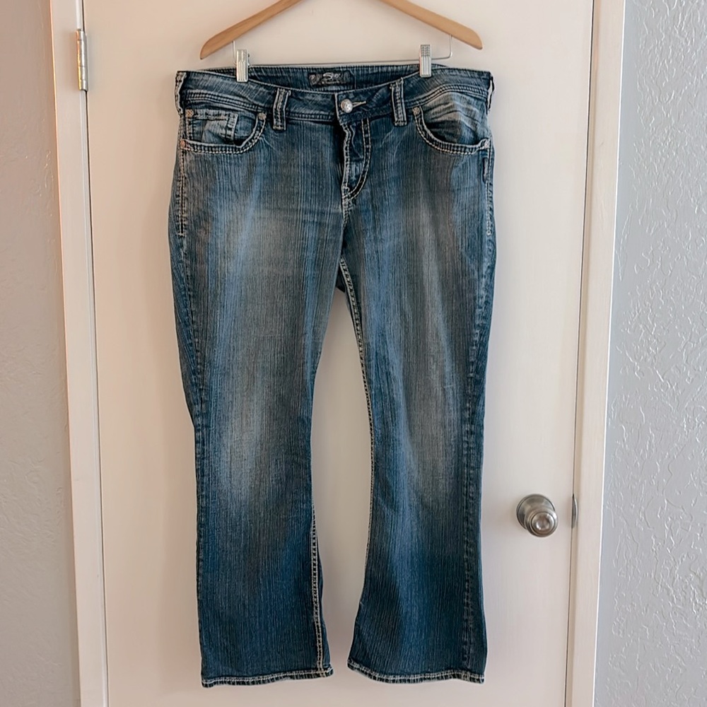 Silver Suki bootcut size 18/30